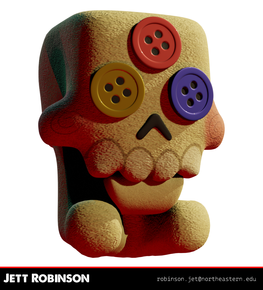 Skeleton plush preview
